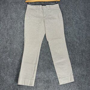 Banana Republic Pants Womens 2 Jackson Fit Tan Cotton Stretch Tapered Leg Pocket